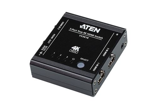 ATEN commutateur hdmi 3 entrées 3d 4k aten vs381bat