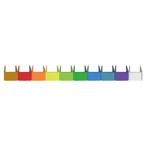 Non Communiqué Accessoires Mipro Rh87 Lot De 10 Clips D'identification Colorés - Image 1