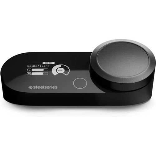 Dac Certifié Hi-Res Pour PC, Xbox Et PlayStation - Steelseries - Game Dac Gen 2 Xbox - Noir
