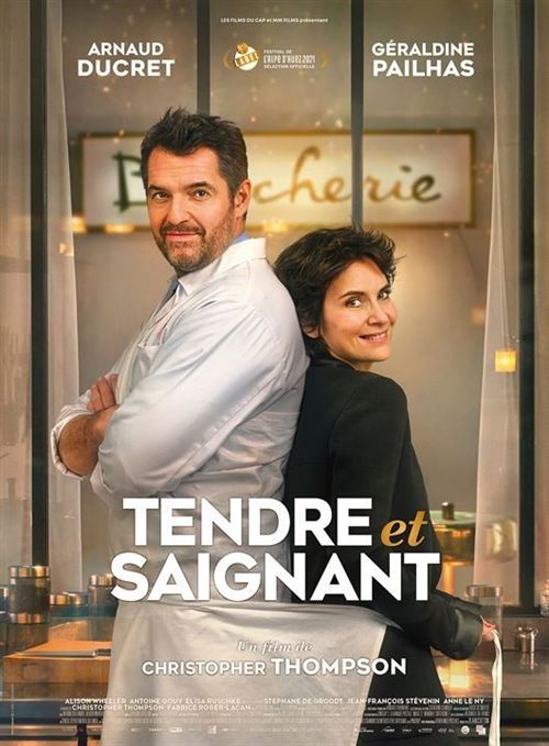 Affiche de Cinéma Originale - Tendre et Saignant - 2022 - Géraldine Pailhas, Arnaud Ducret - 116x158cm État correct - N/A reconditionné disponible sur Fnac