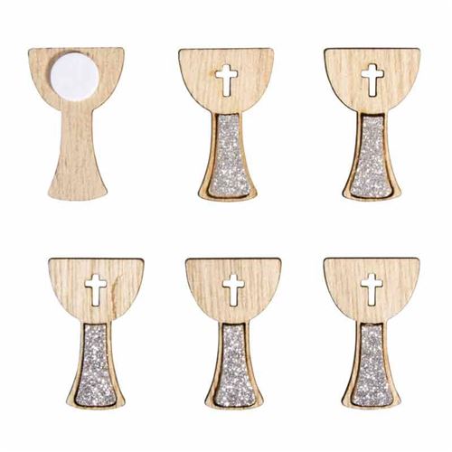 Miniatures en bois 33 x 2 cm - Calices - Rayher
