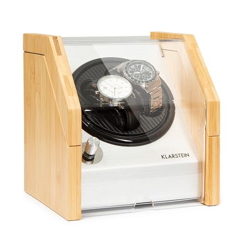 Tourne-Montre Garonne 2, 1 Plateau Tournant, 2 Montres, 3 Vitesses, 4 Modes, Bambou