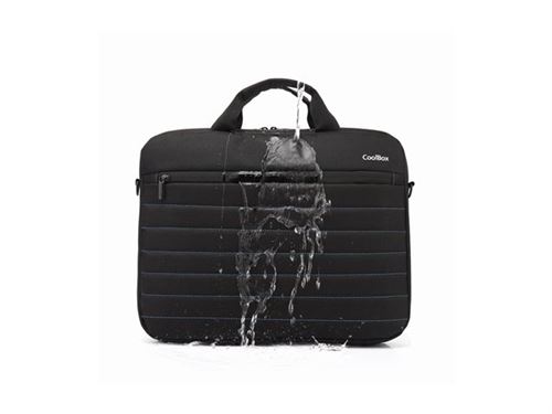 CoolBox - Draagtas voor notebook - 14" - black with blue details