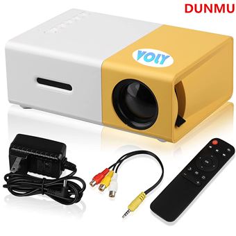 Projecteur Portable YG300 LED 3.5mm Audio HDMI USB Mini - Vidéoprojecteur -  Achat & prix