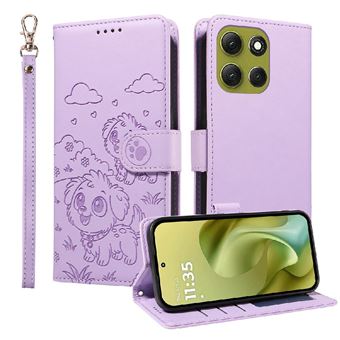 Étui Universel Pour Motorola Moto G6 – Porte-cartes Violet KARYLAX – Neuf Sous Blister