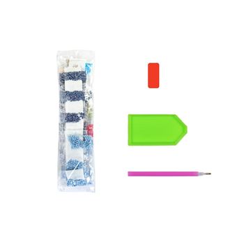 Kit Peinture Diamant 5D Paysage Plage - 30x30 Cm, Complet Avec Diamants Et Outils - Loisir Créatif Adulte/enfant