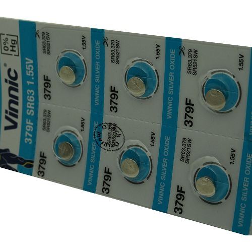 Pack de 10 piles Vinnic compatible avec ENERGIZER 379 - Otech
