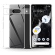 Coque pour Google Pixel 7 Housse de Protection TPU Silicone Anti Choc, Mince, Transparente, Etui Amortissant Liquid Crystal Clear Bumper Top4pc®