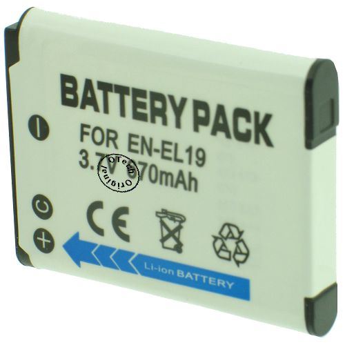 Batterie pour NIKON COOLPIX S6500 - Otech