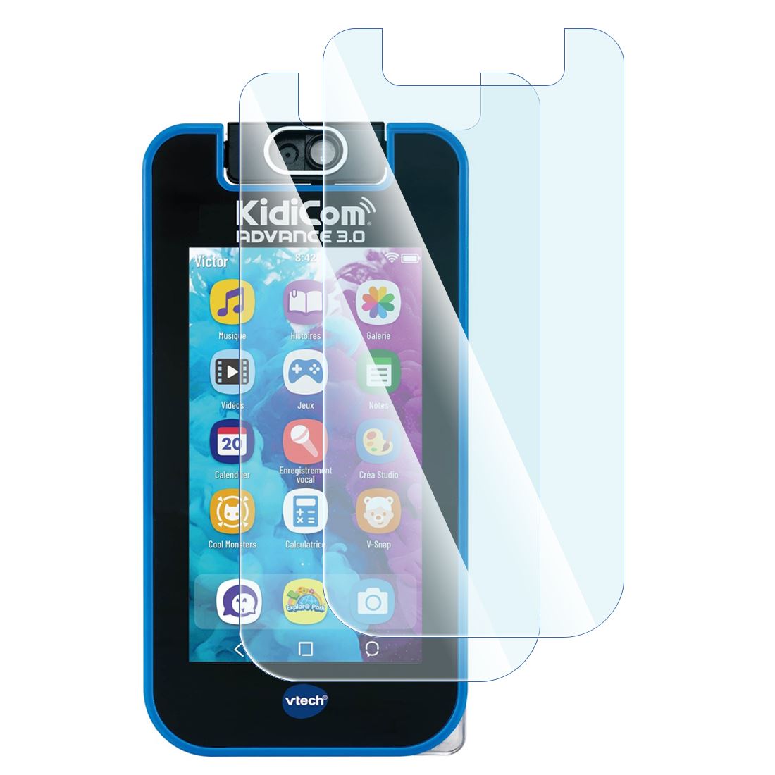 VTech - Étui Smartphones Officiel KidiCom Rose, NON COMPATIBLE, coque kidicom ma