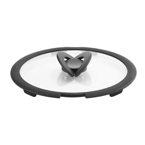 Non Communiqué Noir Lagostina Ingenio 010244060126 Couvercle Rond Transparent