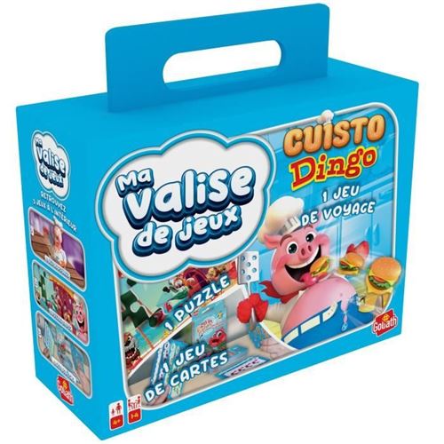 Valisette Multi Jeux 1-Cuisto Dingo Voyage