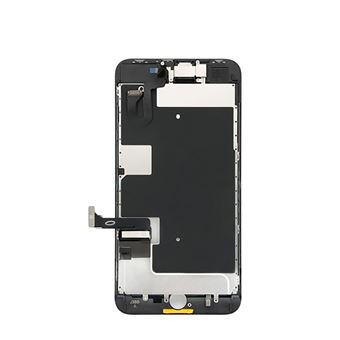 Trop Saint® Écran Noir pour iPhone 8 et iPhone Se 2020 Tapis de Repérage Magnetique Outils et Joint détanchéité - Kit de Réparation Premium Complet avec Notice 