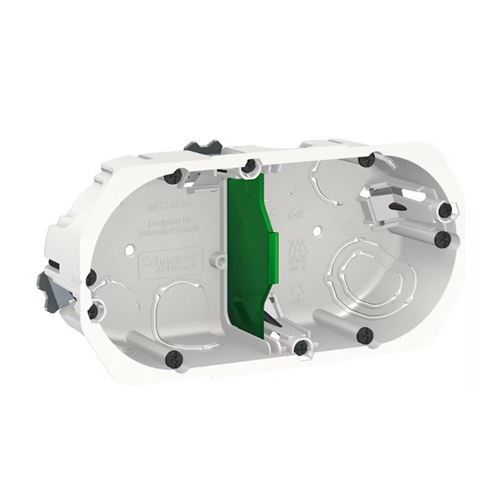 Non Communiqué Noir Schneider Electric - Boîte Encastrement Étanche 3 Postes Ø39mm - Multifix Air - Schneider