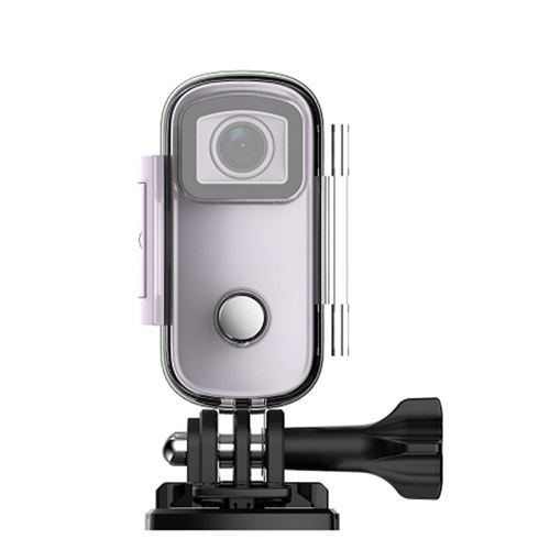SJCam C100 Mini HD Action Thumb Caméra étanche 30 m Corps magnétique Wi-Fi Mode Live Violet