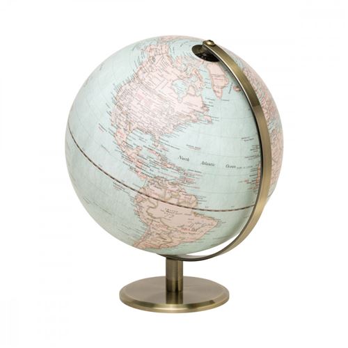 Gentlemen's Hardware - Globe terrestre lumineux vintage - Multicolore -