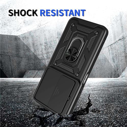 Coque Flip Magnétique Pour Xiaomi Redmi 15 5G/4G - Cuir PU, Verre Trempé, Protection RFID Et 3 Emplacements Cartes - Noir