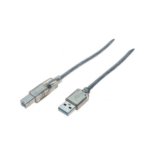 Dexlan - Cordon USB 2.0 Type A vers Type B - 5 m - Image 2