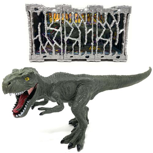 Dinosaure Jouet En Cage