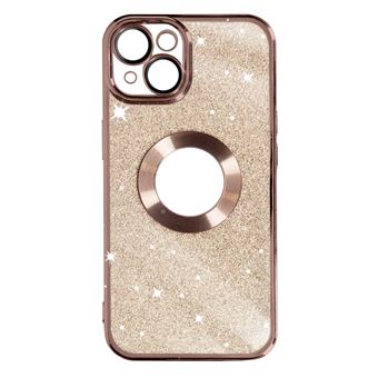 Coque pour iPhone 14 Plus Paillette Amovible Série Protecam Spark Avizar Rose champagne - 1
