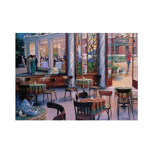 Puzzle Ravensburger - Pause café, 1000 pièces