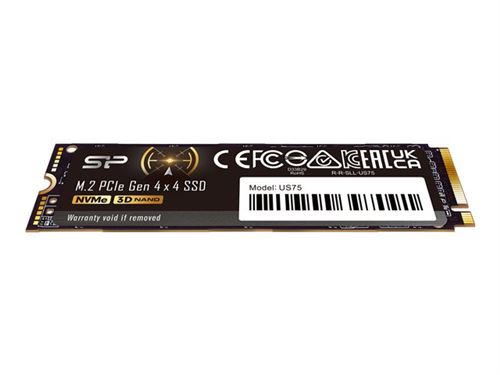 Disque SSD SILICON POWER US75 1TB M.2 PCIe NVMe (SP01KGBP44US7505)