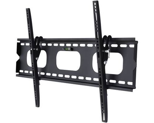 Non Communiqué Noir Support Mural Tv Manhattan 424752 94,0 Cm (37) - 177,8 Cm (70) Inclinable