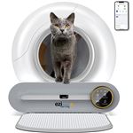 Litière robot autonettoyante connectée - maison de toilette pour chat eziclean® CATBOT K8i