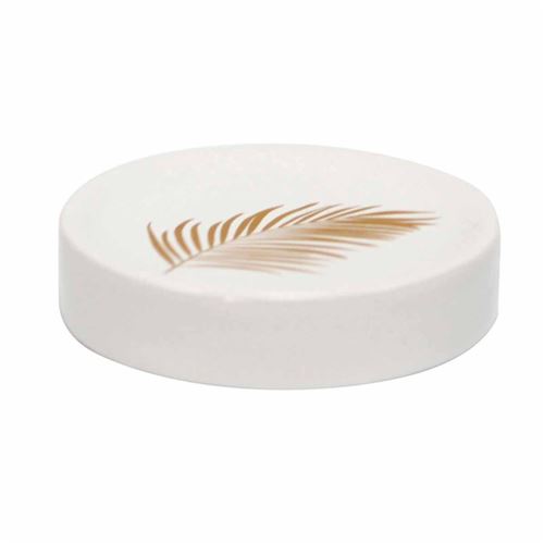 Douceur D'interieur Blanc Porte-Savon En Céramique Orbella - 11,1 Cm - Image 3