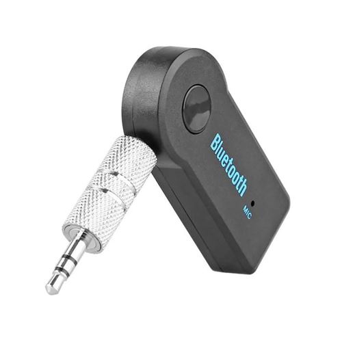 Recepteur Bluetooth Sans Fil V3 Aux 3,5mm Jack Audio Stereo Music Home Car  Noir