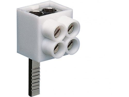 Borne de raccordement 1P languette 2 câbles 16mm² (KF82A)
