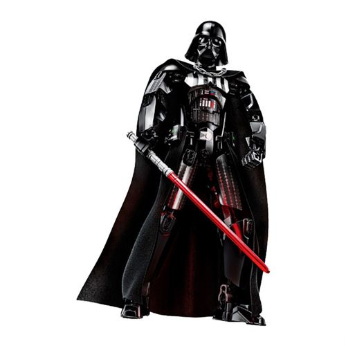Figurine Star Wars Darth Vader Assemblage de blocs de construction jouet d'action pour enfants 31 cm