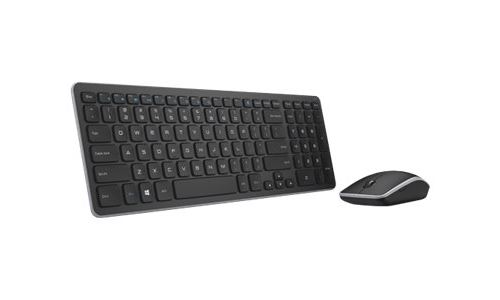 Clavier Dell Km714 Rf Sans Fil Français Noir Clavier