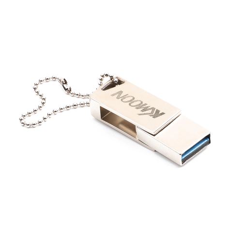 KKmoon Clé USB USB 3.0 Type C Mini Portable U Disque 32 Go Pendrives Stylo Argent pour Téléphone PC Ordinateur Portable