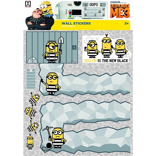 IMAGICOM Stickers géant Oops Les Minions