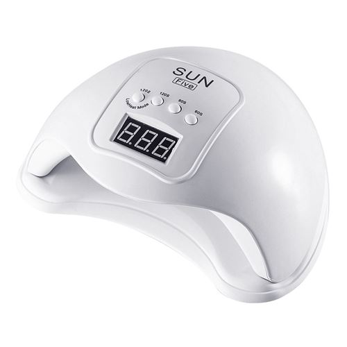LED 48W UV Gel pour les ongles durcissant la machine d'art des ongles USB Lampe légère pour vernis à ongles Sèche-ongles - Blanc