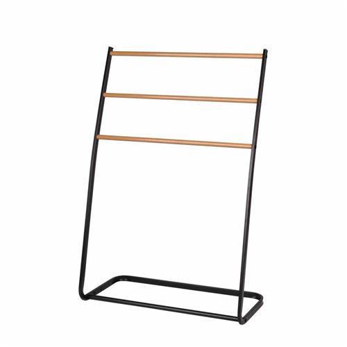 Paris Prix - Porte Serviette Design modern Loft 85cm Noir