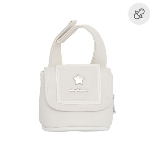 Étui Range-Sucette Basic Beige 7X10X9 Cm