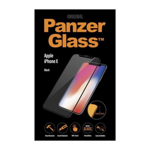 Verre Trempé PREMIUM Noir pour iPhone X