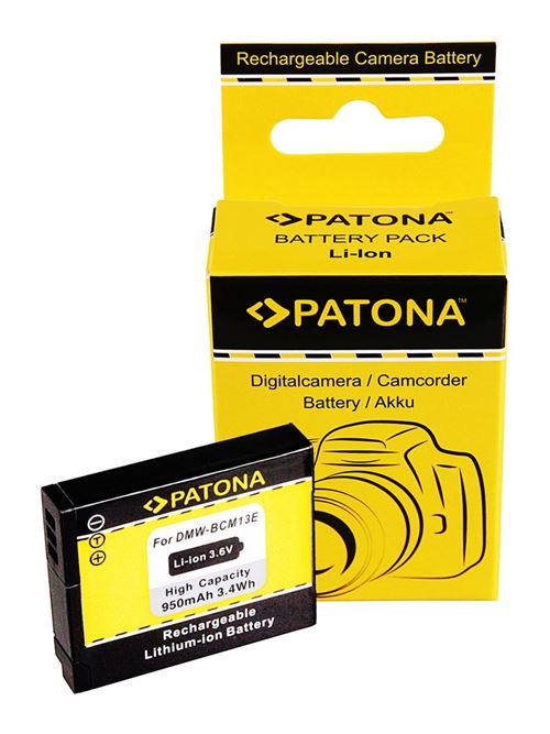 Batterie pour Panasonic DMW-BCM13 DMC-ZS30 DMC-TZ40 DMC-TZ41 DMC-TS5 DMC-FT5