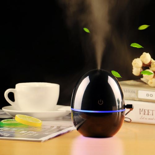 Purificateur USB Mini Portable Home Humidifier Atomiseur Purificateur d'air Diffuseur Noir