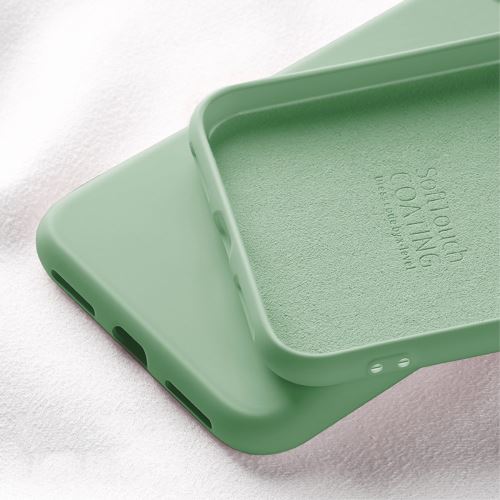 Coque en silicone liquide anti-goutte mince souple vert pour votre Apple iPhone 7/8