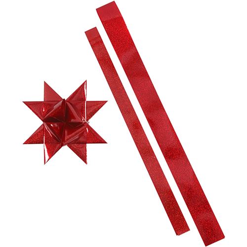 Vivi Gade Outdoorbandes d'étoiles papier 86/100 cm rouge 16 pièces