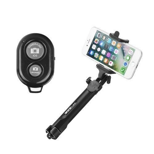Perche selfie trepied bluetooth ozzzo noir pour OUKITEL C8