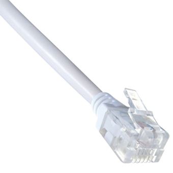Fiche ADSL pour prise RJ45 pour accès téléphone et internet sur une