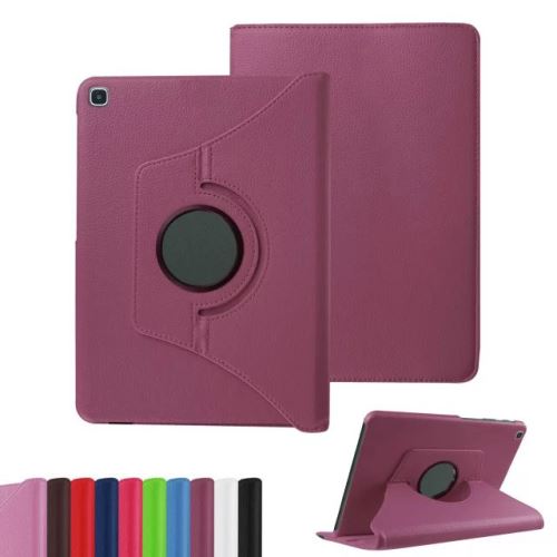 XEPTIO Housse pour Samsung Galaxy TAB S6 LITE 10,4 pouces SM-P610 rotative 360 degr&eacute;s violette