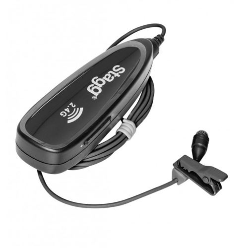 Stagg SUW 12L - Pack microphone lavalier sans fil (avec émetteur et récepteur)