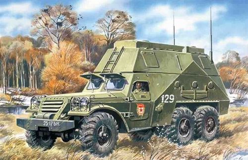 Russischer Kommandowagen Btr-152s - 1:72e - Icm
