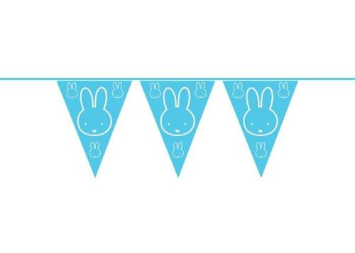 Haza Original ligne de drapeau Miffy bleu 10 m