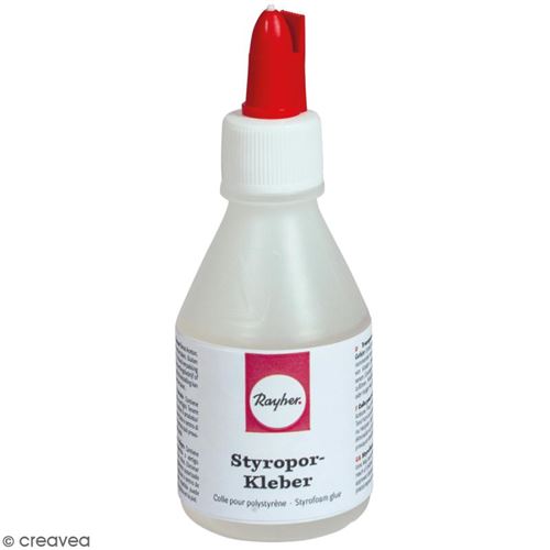 Colle pour polystyrène et mousse 100ml - rayher